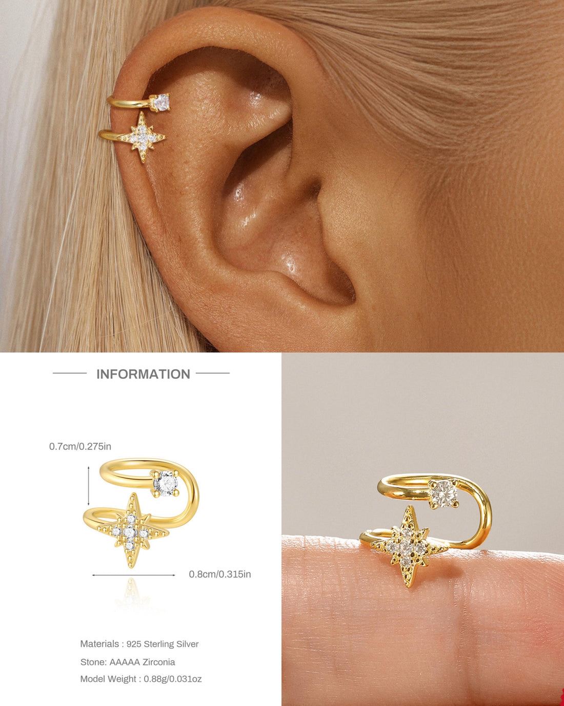 Fake Ear cuff 8