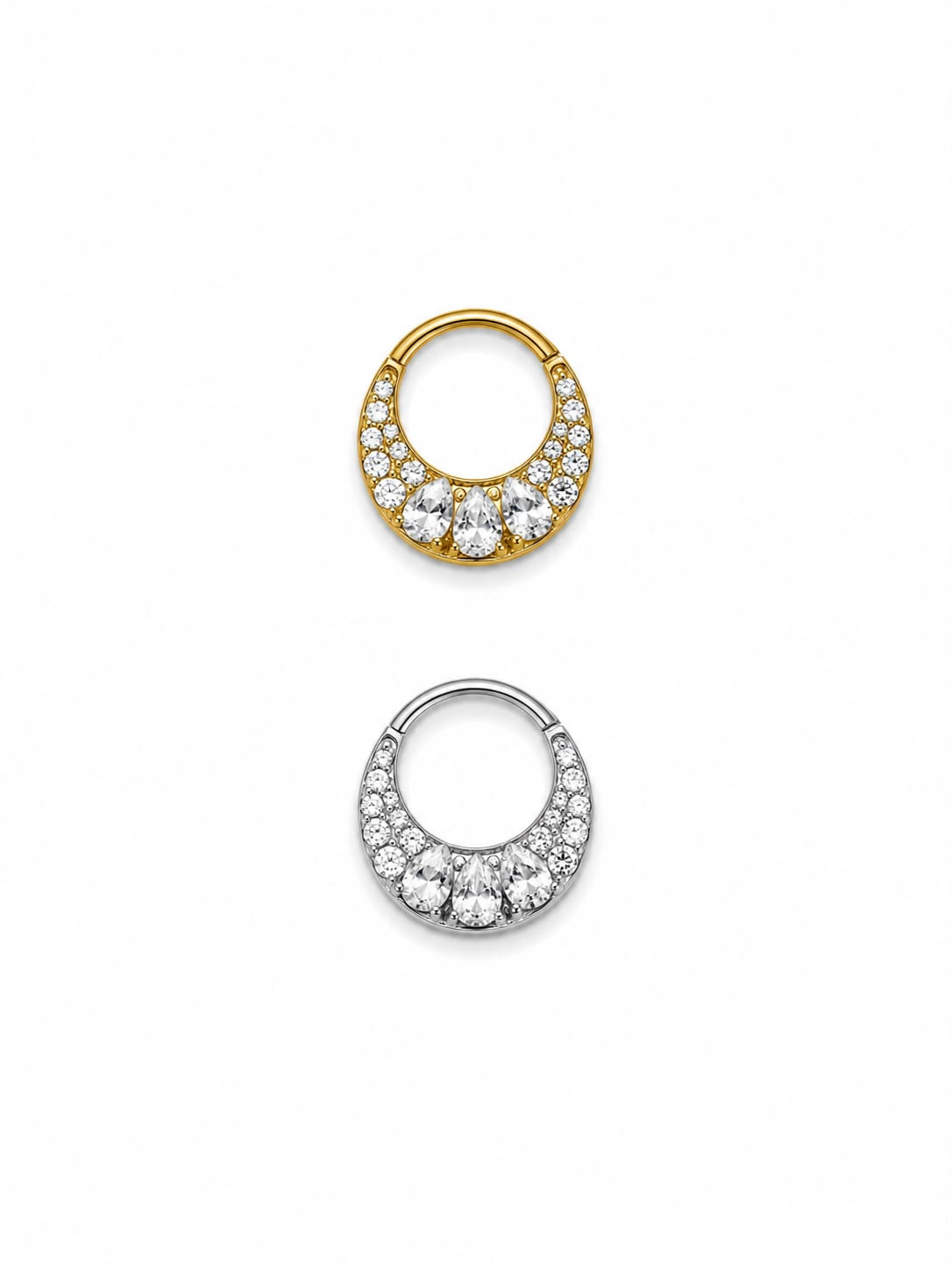 Titanium Daith/Septum Clicker 88