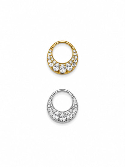 Titanium Daith/Septum Clicker 88