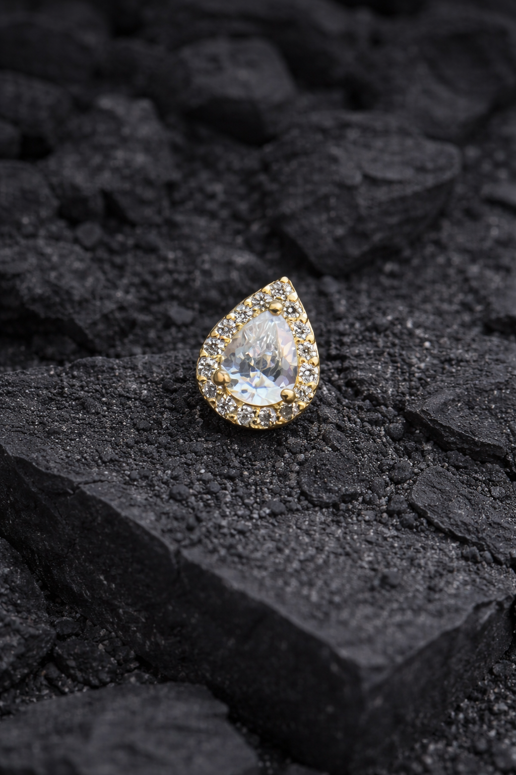 Gold Seraphine Gem Dermal Top