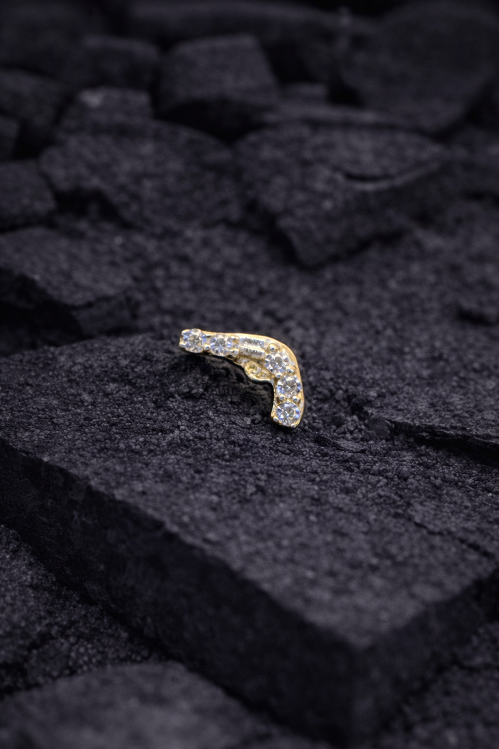 Gold Tiny Gun Sparkle