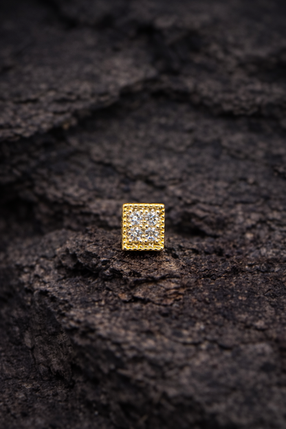 Gold Gilded Square