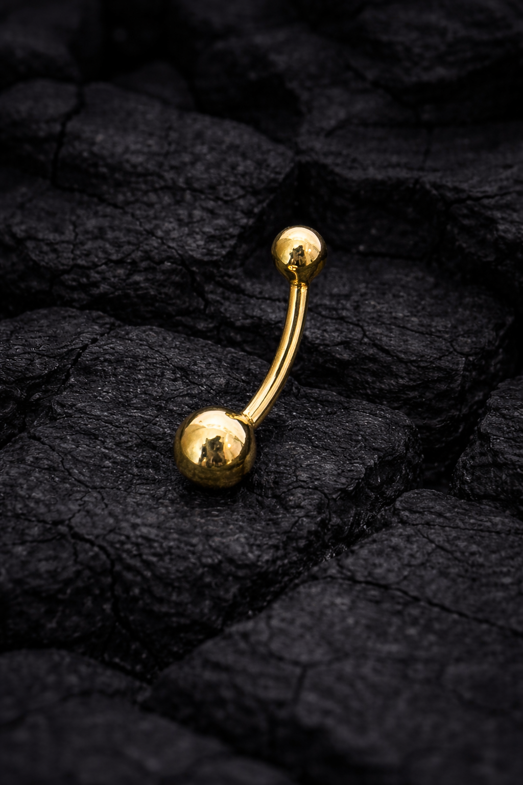 18k Tiny Balls Belly piercing