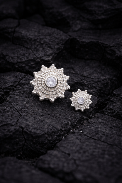 White Gold Solstice Drop Dermal Top