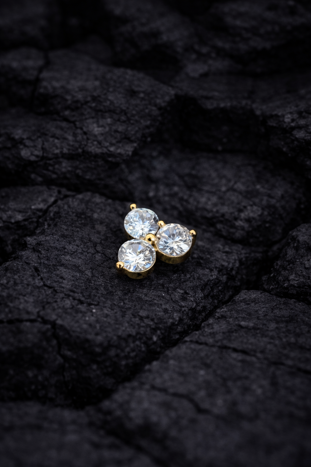 Gold Celestial Clover Dermal Top