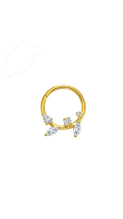 Titanium Daith/Septum clicker 81