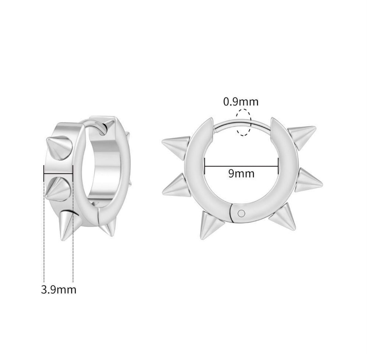Titanium Punk Halo Hoop