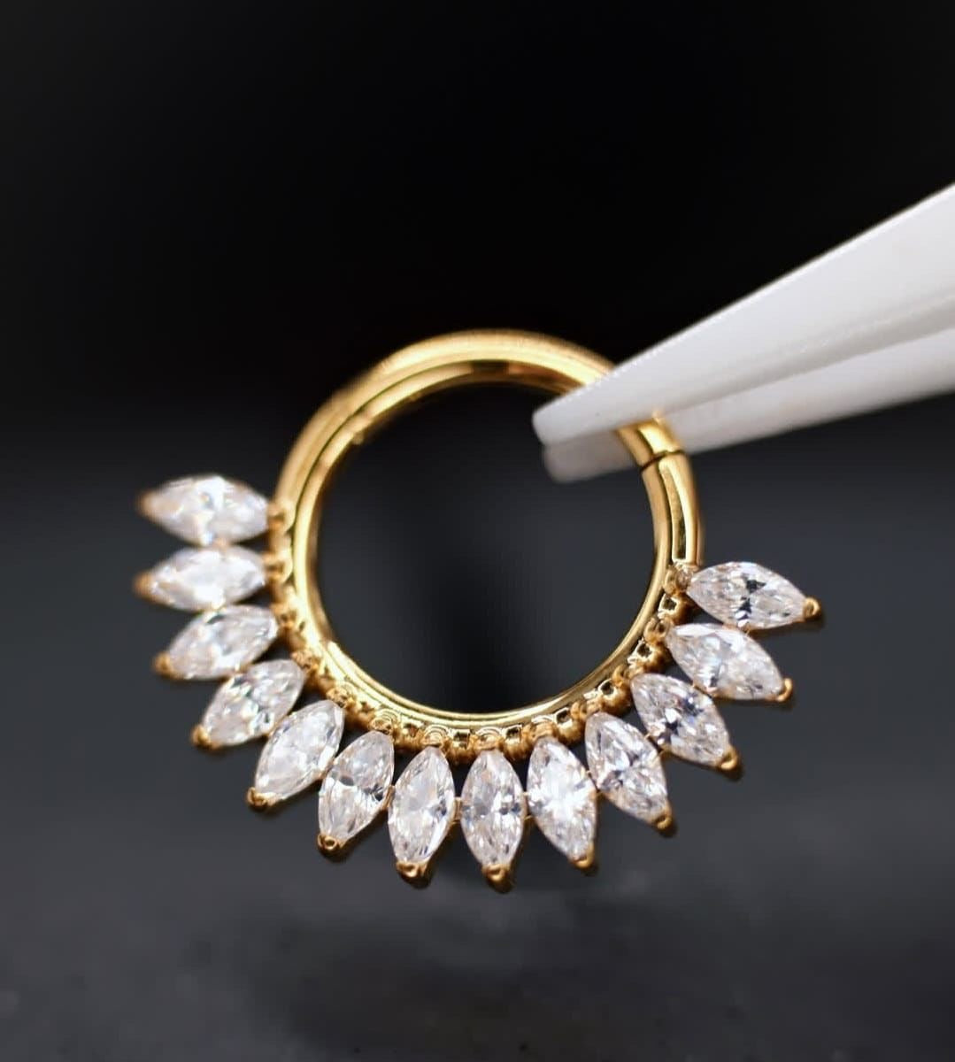 Titanium Daith/Septum clicker 79
