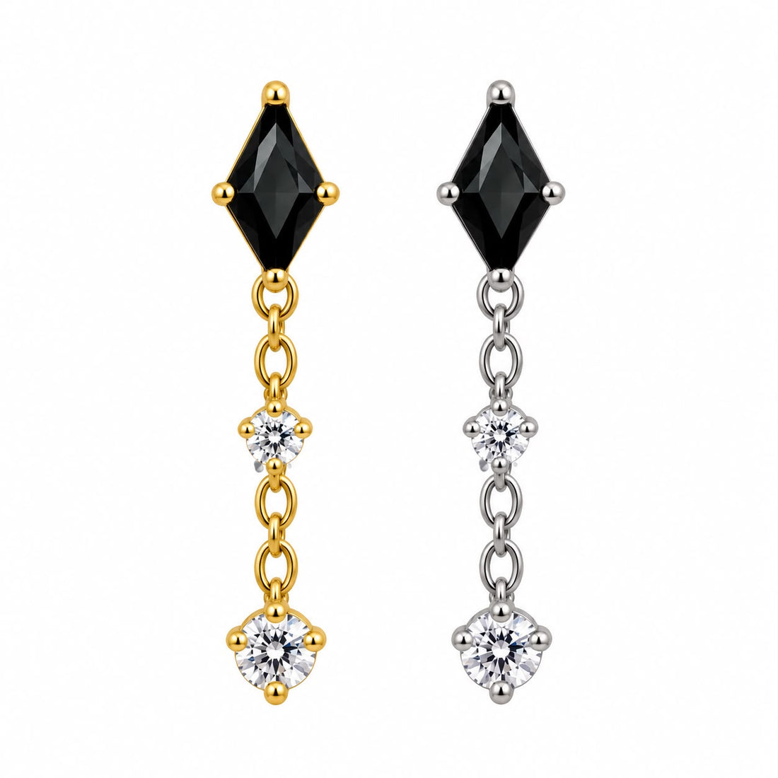Titanium Persei Pendulum Earring
