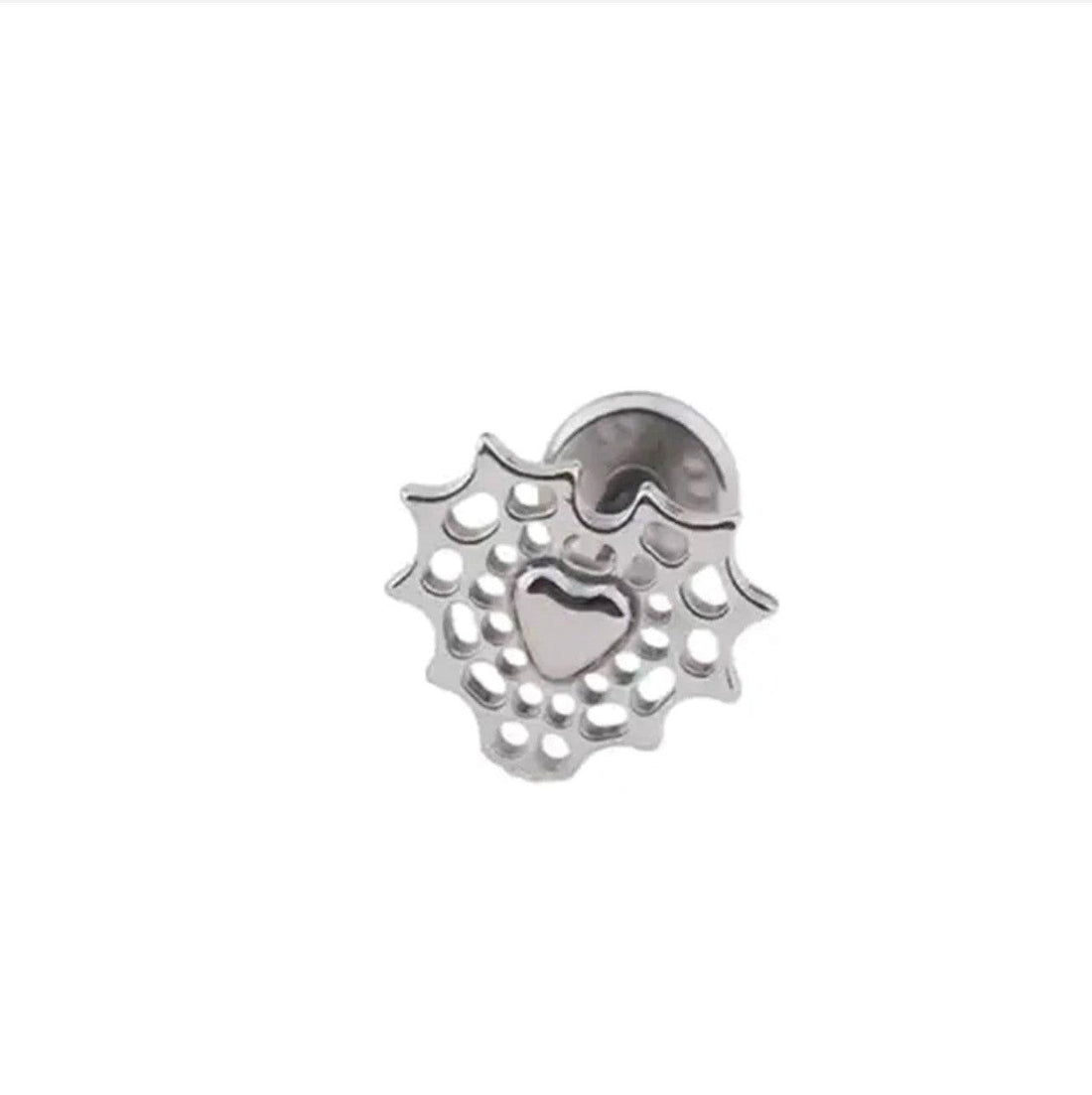 Gothic Heart Earring